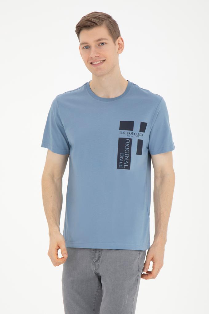 Erkek İndigo Tişört