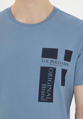 Erkek İndigo Tişört - 50287048061