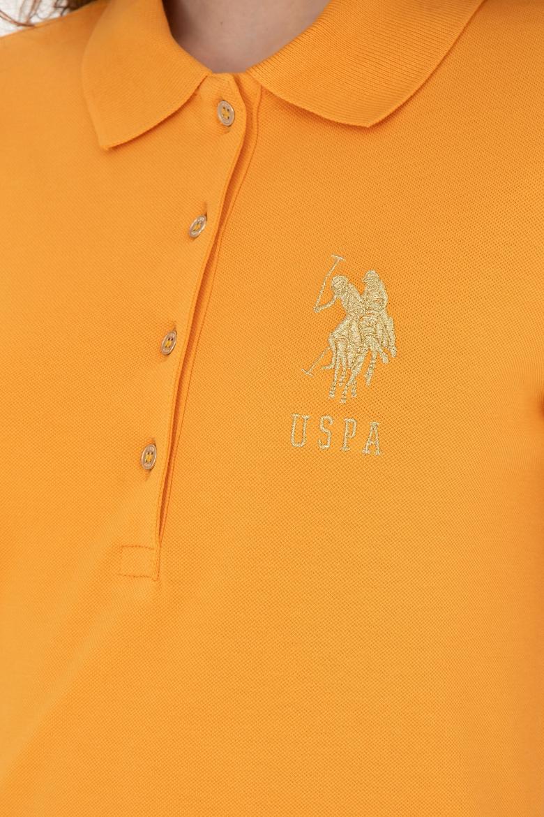 Kadın Sarı Basic Tişört - 50246278133