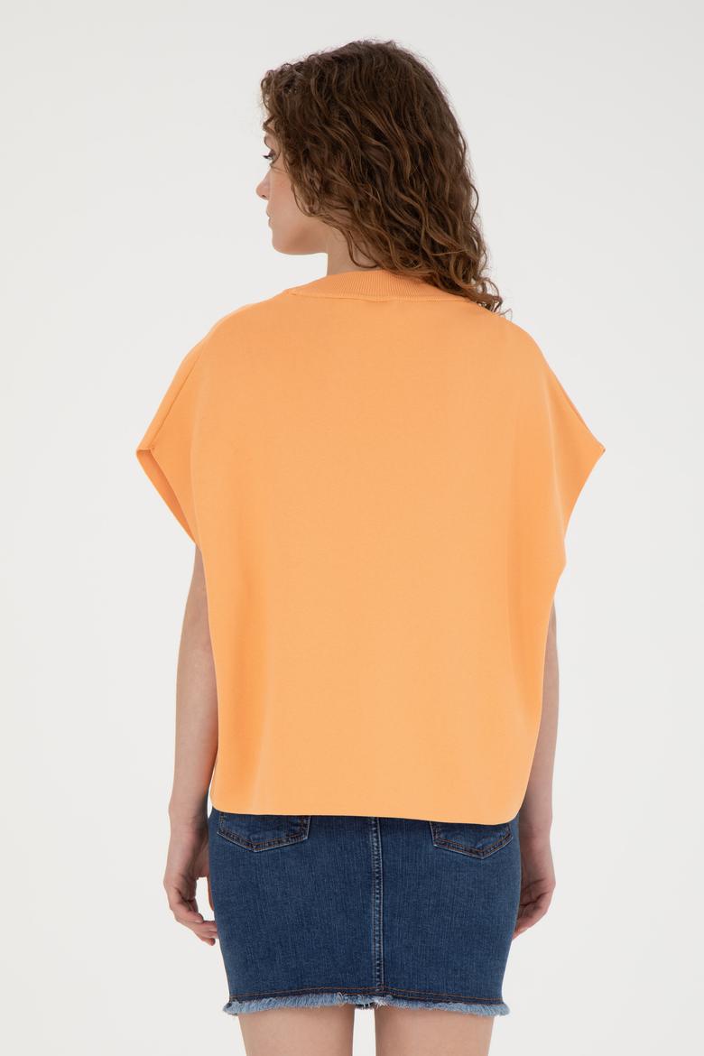 Kadın Turuncu Kazak - 50267079022