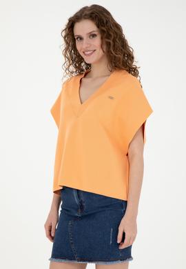 Kadın Turuncu Kazak - 50267079022