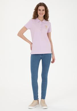 Kadın Manolya Basic Polo Yaka Tişört - 50262700094