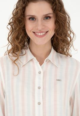 Kadın Açık Mavi Uzun Kollu Gömlek - 50280936022