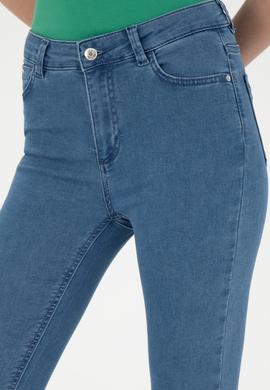 Kadın Açık Mavi Toothpick Fit Jean Pantolon - 50280326003