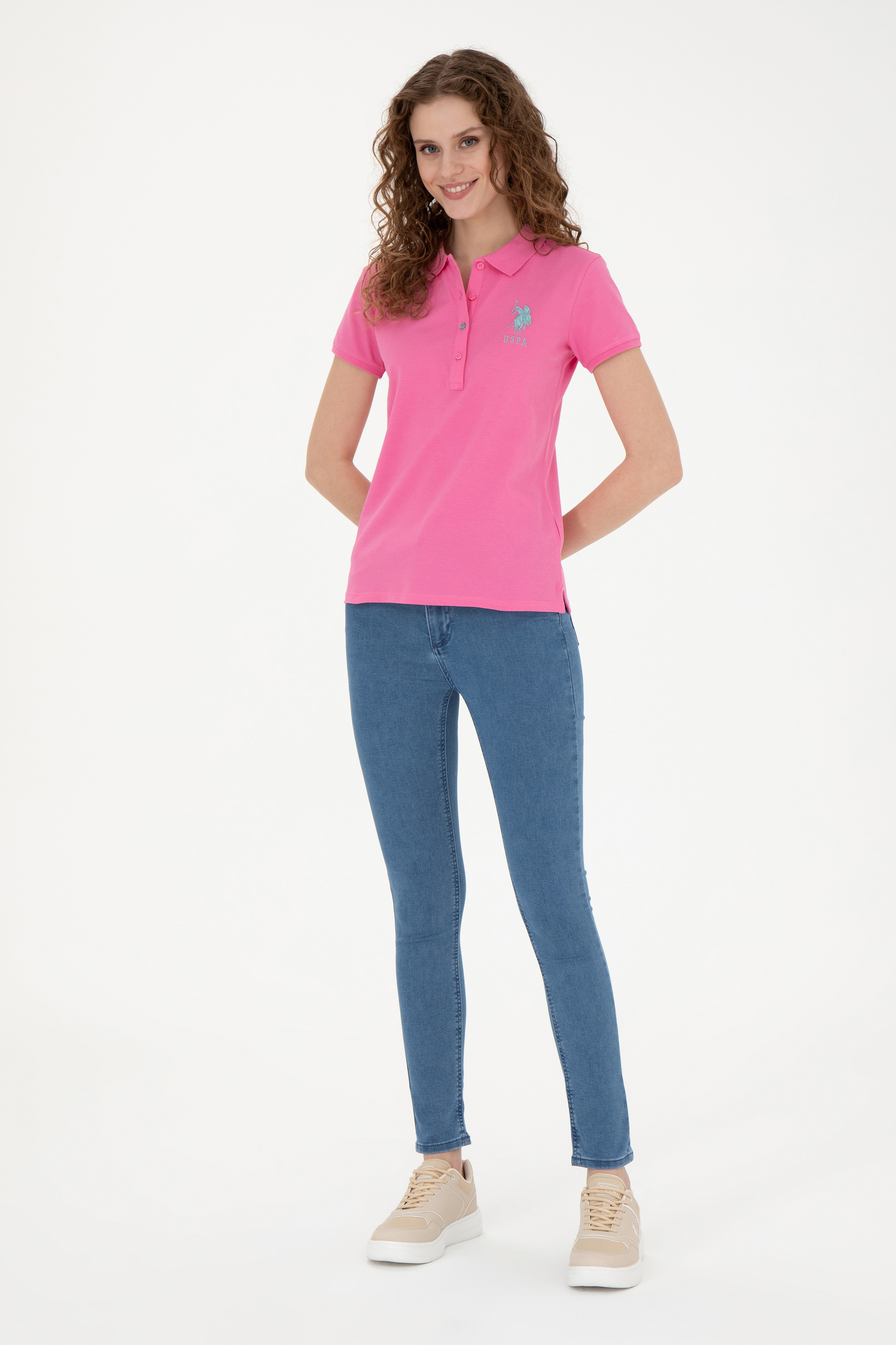 Kadın Açık Mavi Toothpick Fit Jean Pantolon