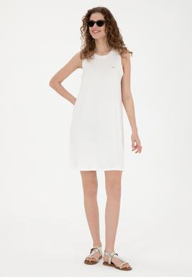 Kadın Ekru Örme Elbise - 50265711030