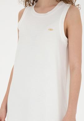 Kadın Ekru Örme Elbise - 50265711030