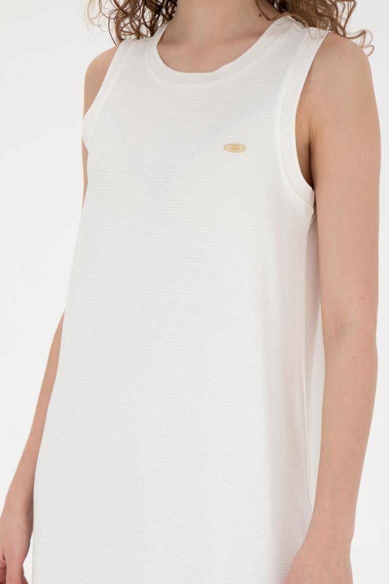 Kadın Ekru Örme Elbise - 50265711030