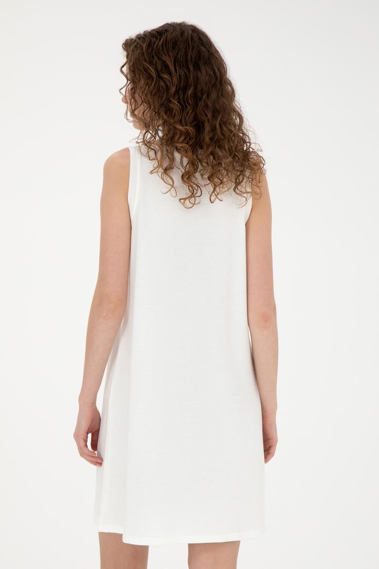 Kadın Ekru Örme Elbise - 50265711030