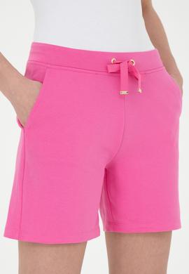 Kadın Pembe Örme Şort - 50246032037