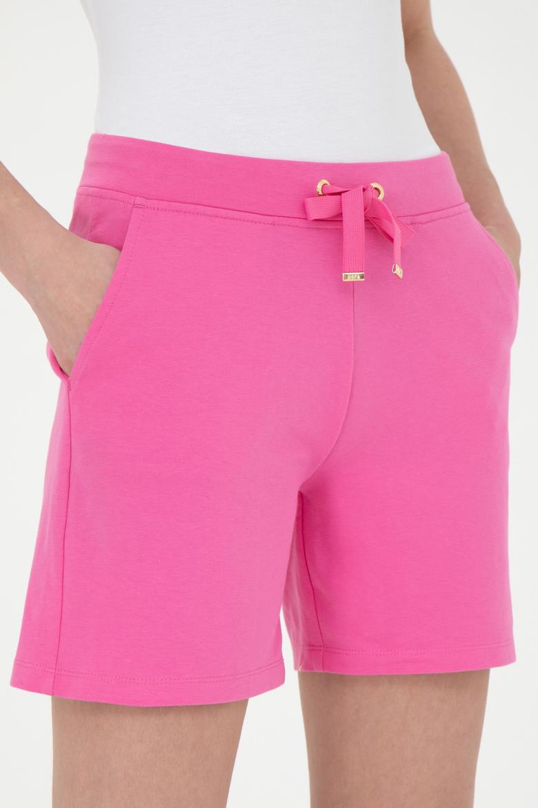 Kadın Pembe Örme Şort - 50246032037