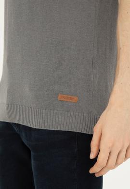 Erkek Açık Gri Kazak - 50269851010