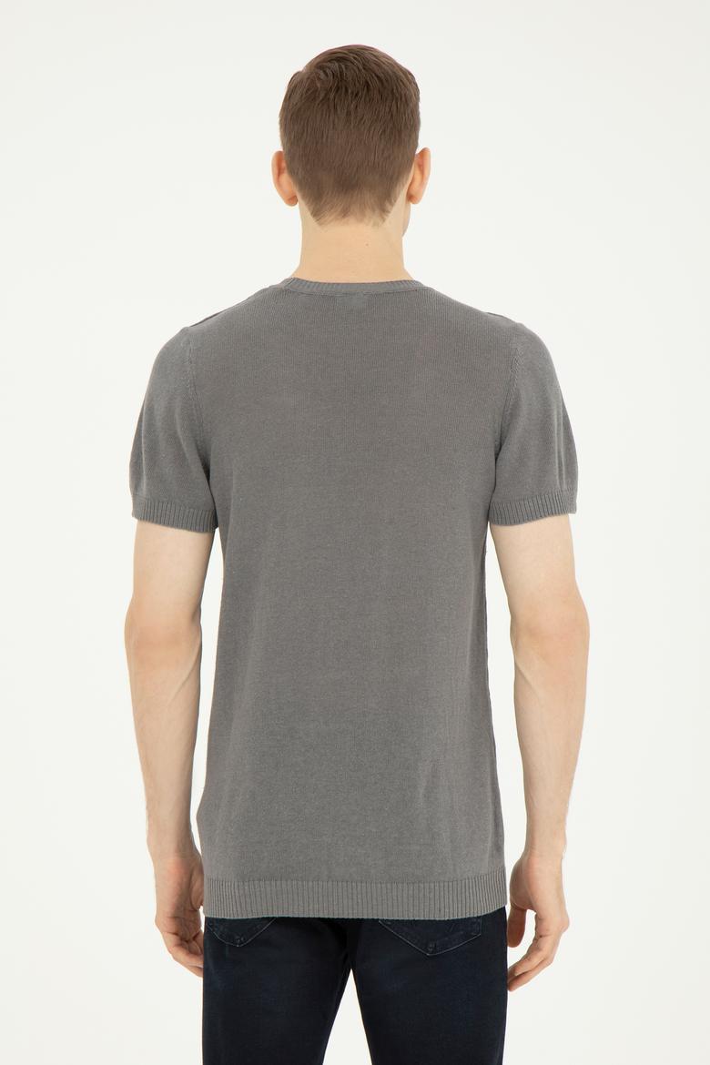 Erkek Açık Gri Kazak - 50269851010