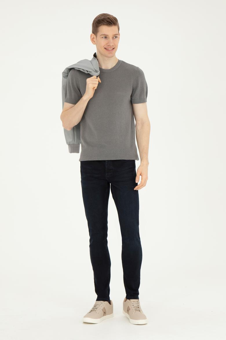 Erkek Açık Gri Kazak - 50269851010