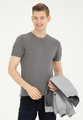 Erkek Açık Gri Kazak - 50269851010