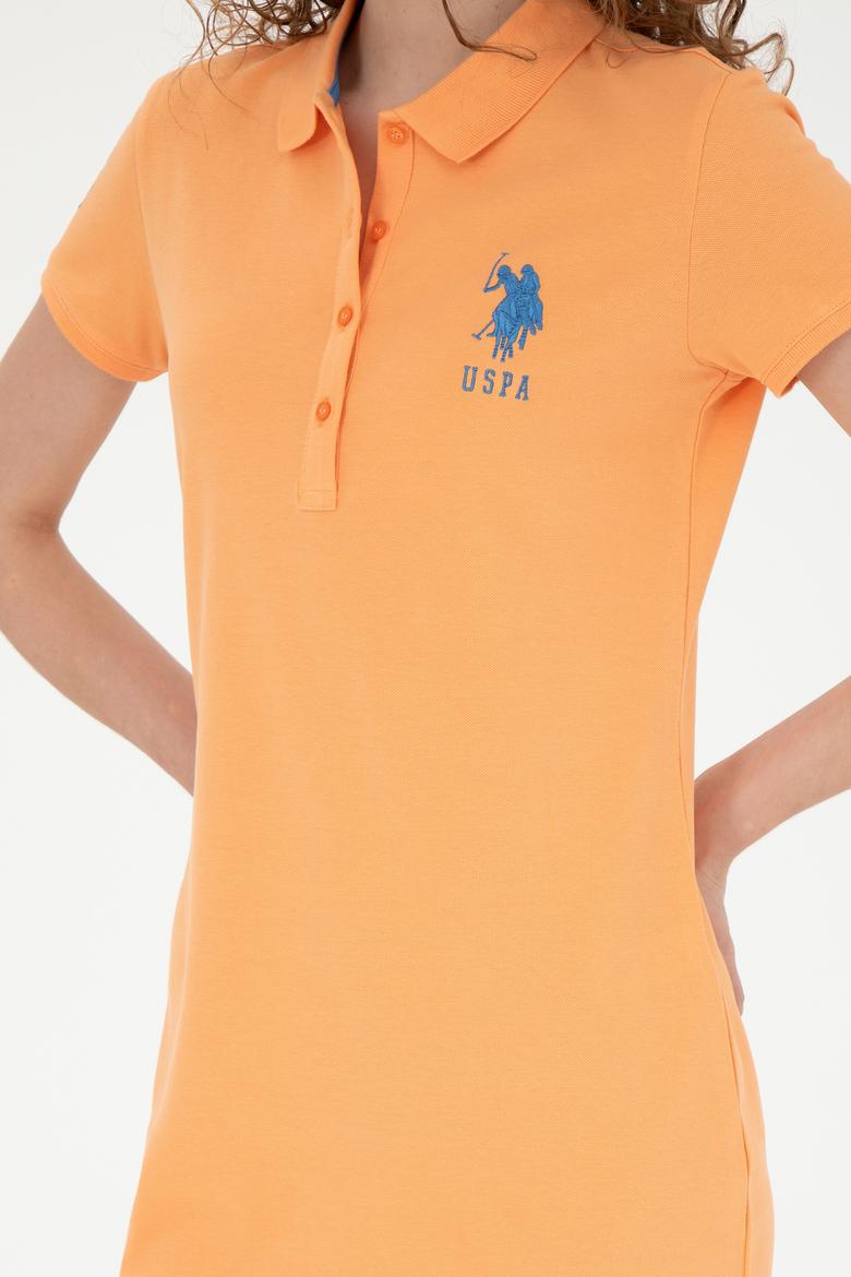 Kadın Turuncu Örme Elbise - 50262697034