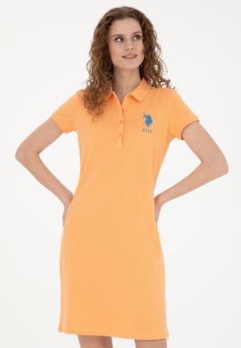 Kadın Turuncu Örme Elbise - 50262697034