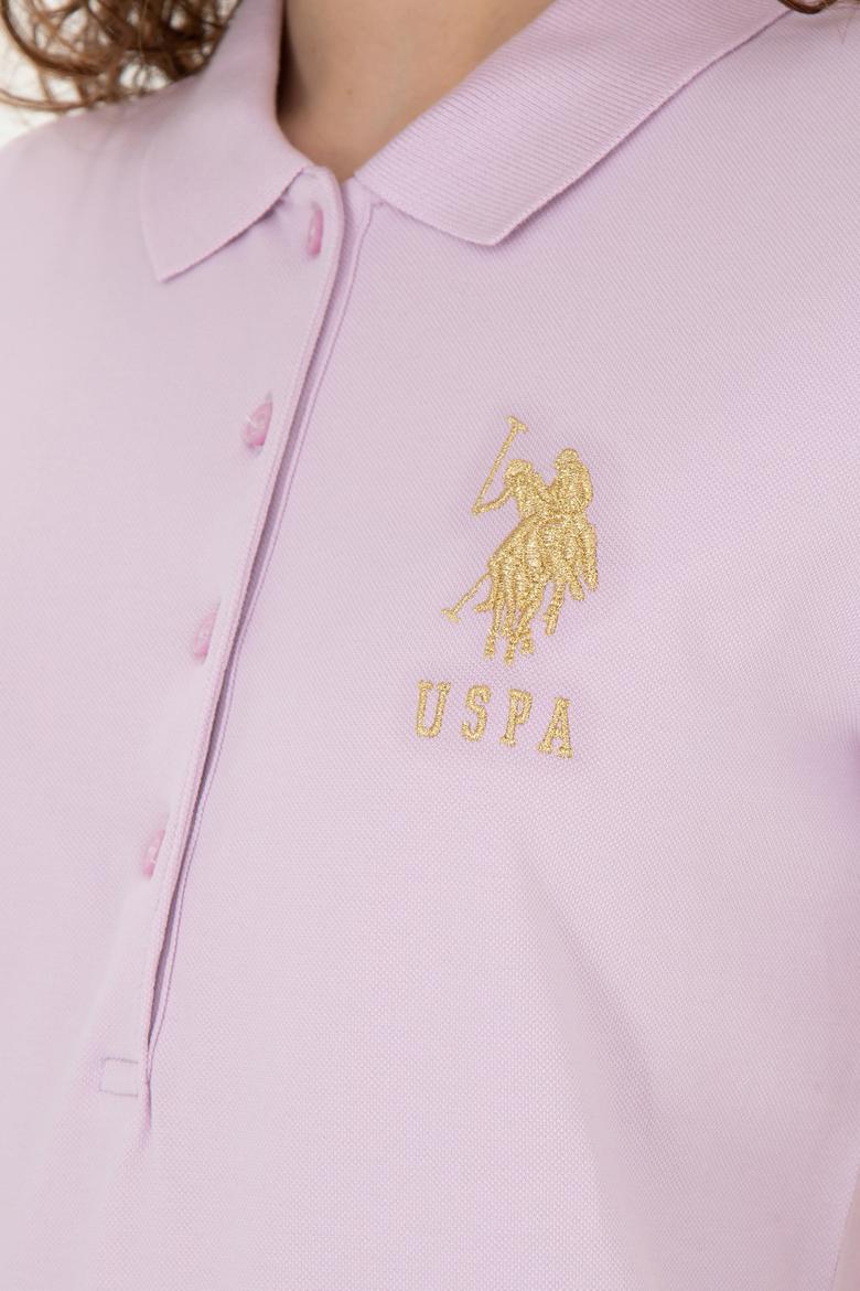 Kadın Manolya Basic Polo Yaka Tişört - 50262700094