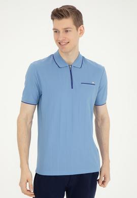 Erkek Koyu Mavi Polo Yaka T-Shirt - 50248429013