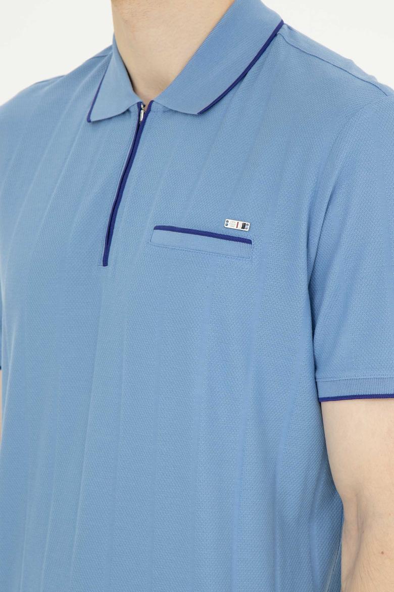 Erkek Koyu Mavi Polo Yaka T-Shirt - 50248429013