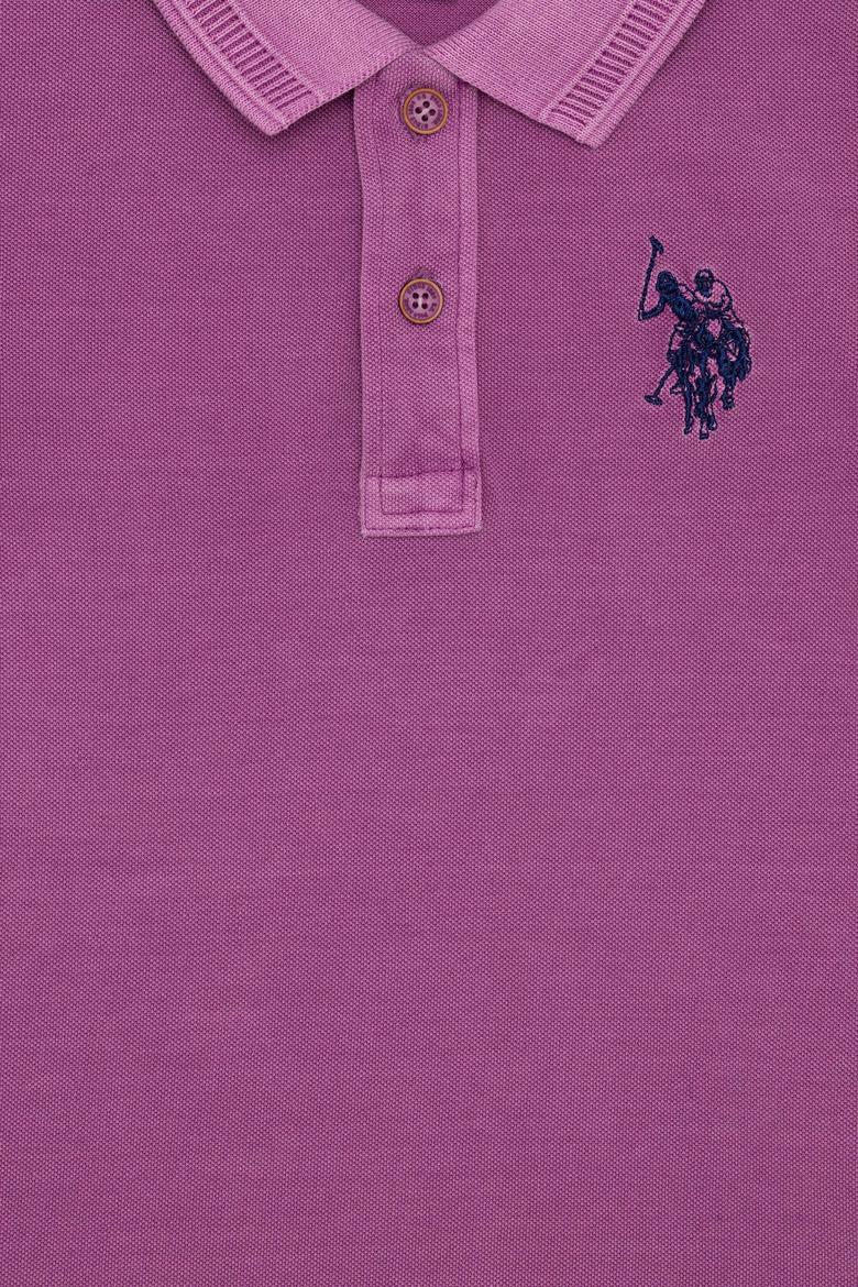 Erkek Çocuk Menekşe Polo Yaka Tişört - 50245075114