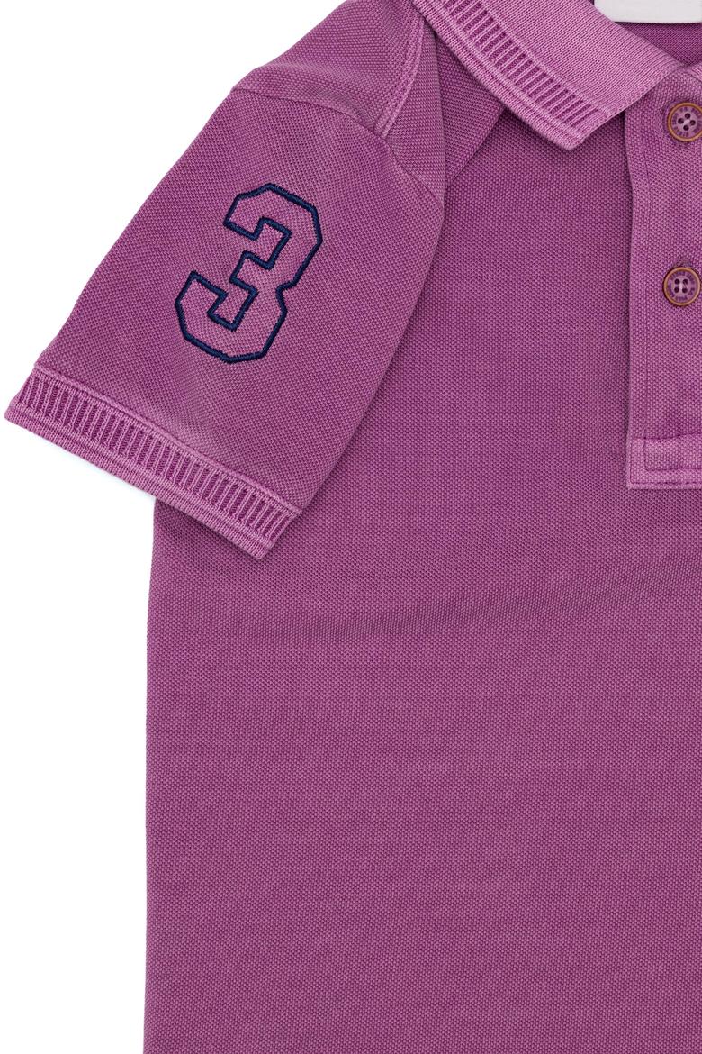 Erkek Çocuk Menekşe Polo Yaka Tişört - 50245075114