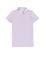 Kız Çocuk Lila Basic Polo Yaka Tişört