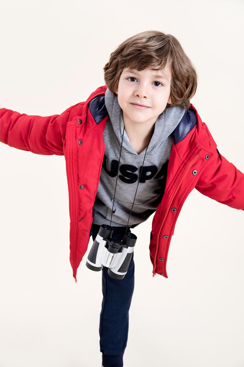 Erkek Çocuk Kırmızı Mont