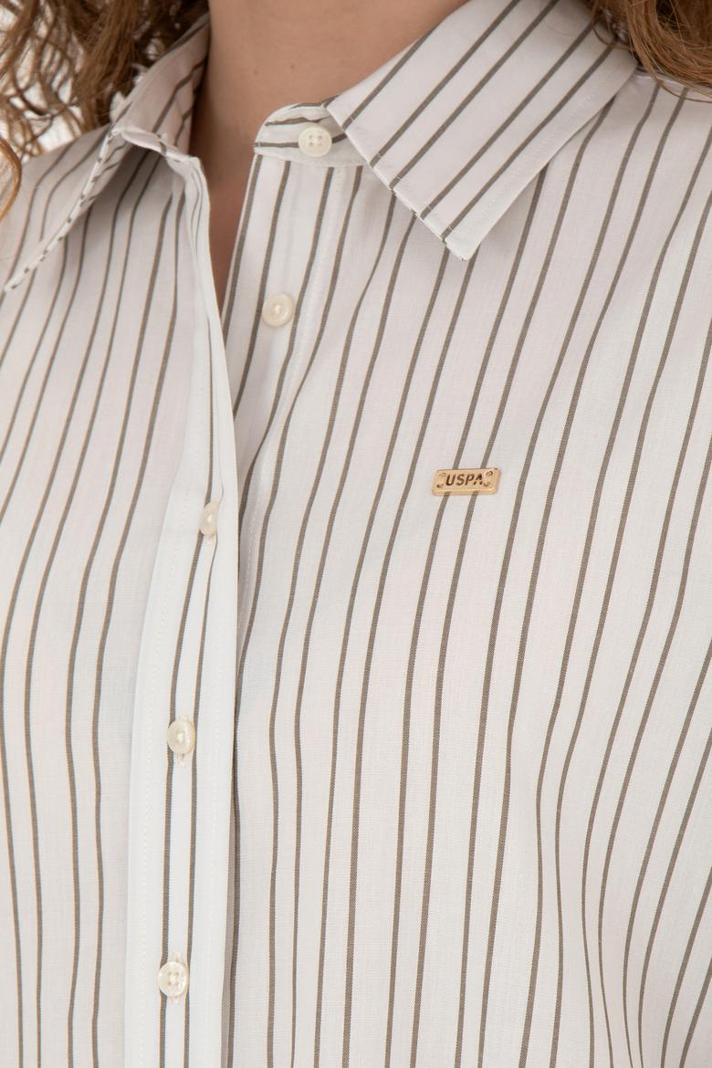 Kadın Taş Uzun Kollu Gömlek - 50279792004