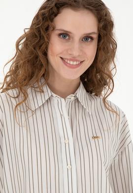 Kadın Taş Uzun Kollu Gömlek - 50279792004