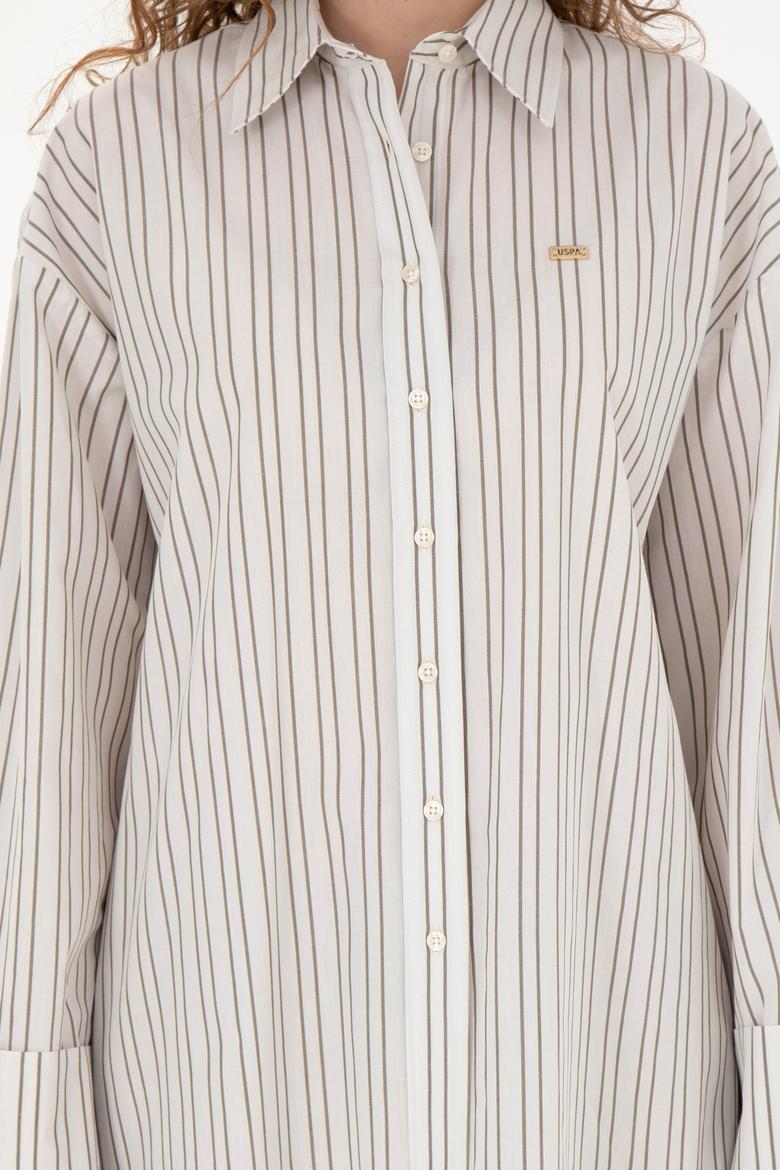 Kadın Taş Uzun Kollu Gömlek - 50279792004