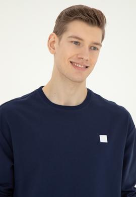 Erkek Lacivert Sweatshirt - 50263251008
