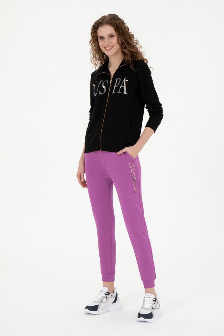 Kadın Mor Eşofman Altı