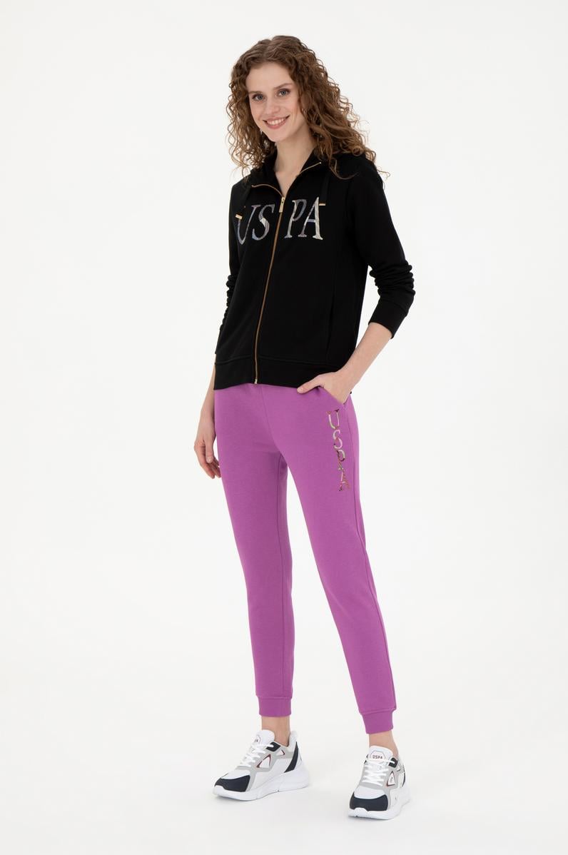 Kadın Mor Eşofman Altı