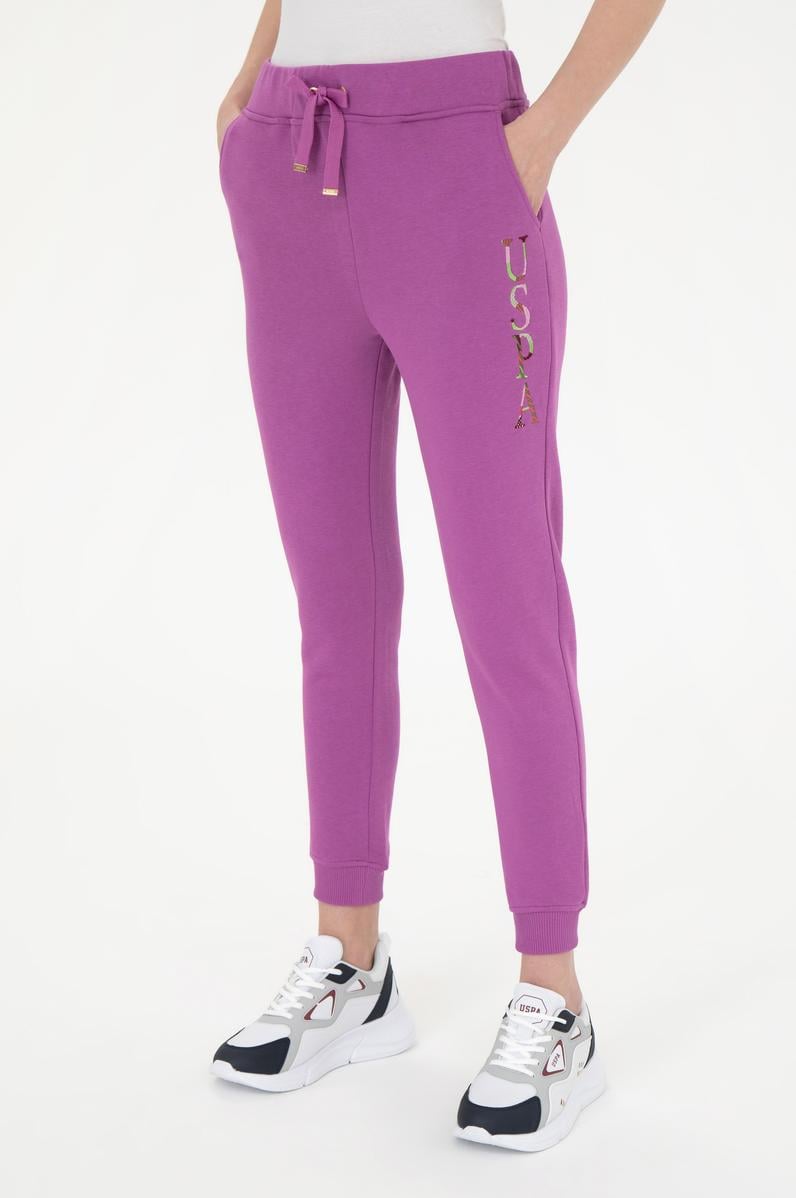 Kadın Mor Eşofman Altı