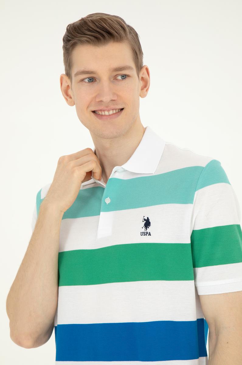 Erkek Regular Fit Polo Yaka Lacivert Tişört