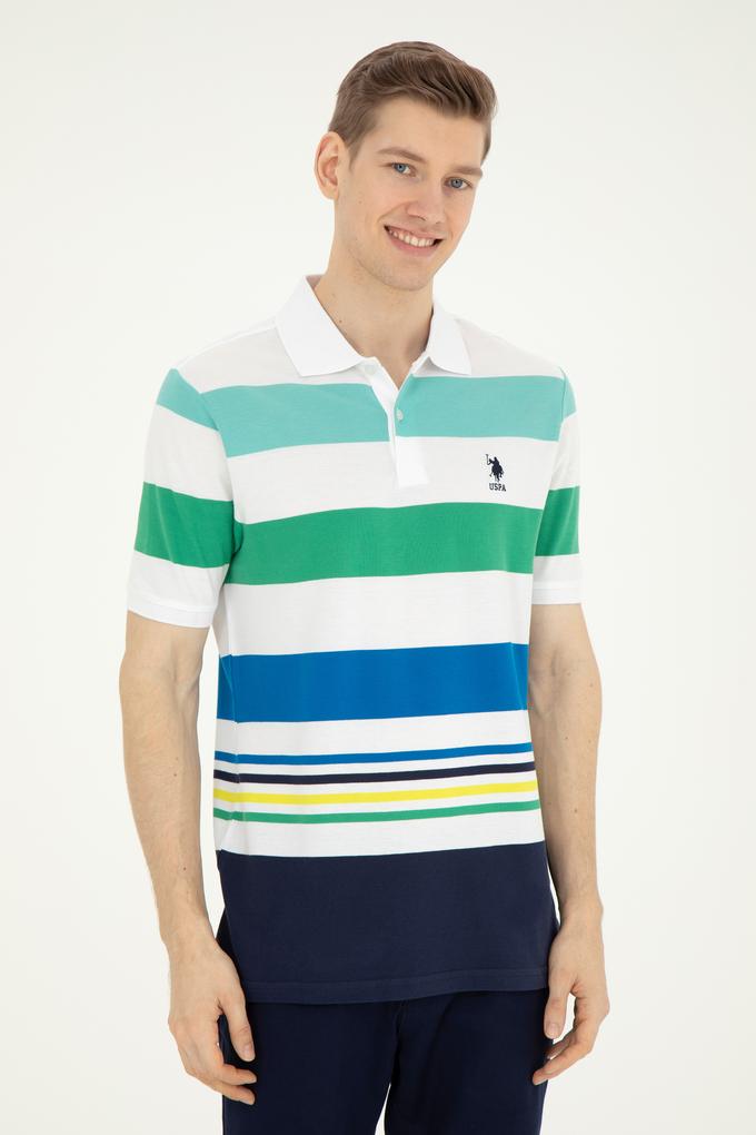 Erkek Regular Fit Polo Yaka Lacivert Tişört