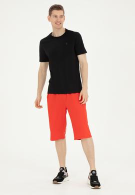 Erkek Kırmızı Örme Şort - 50263433076