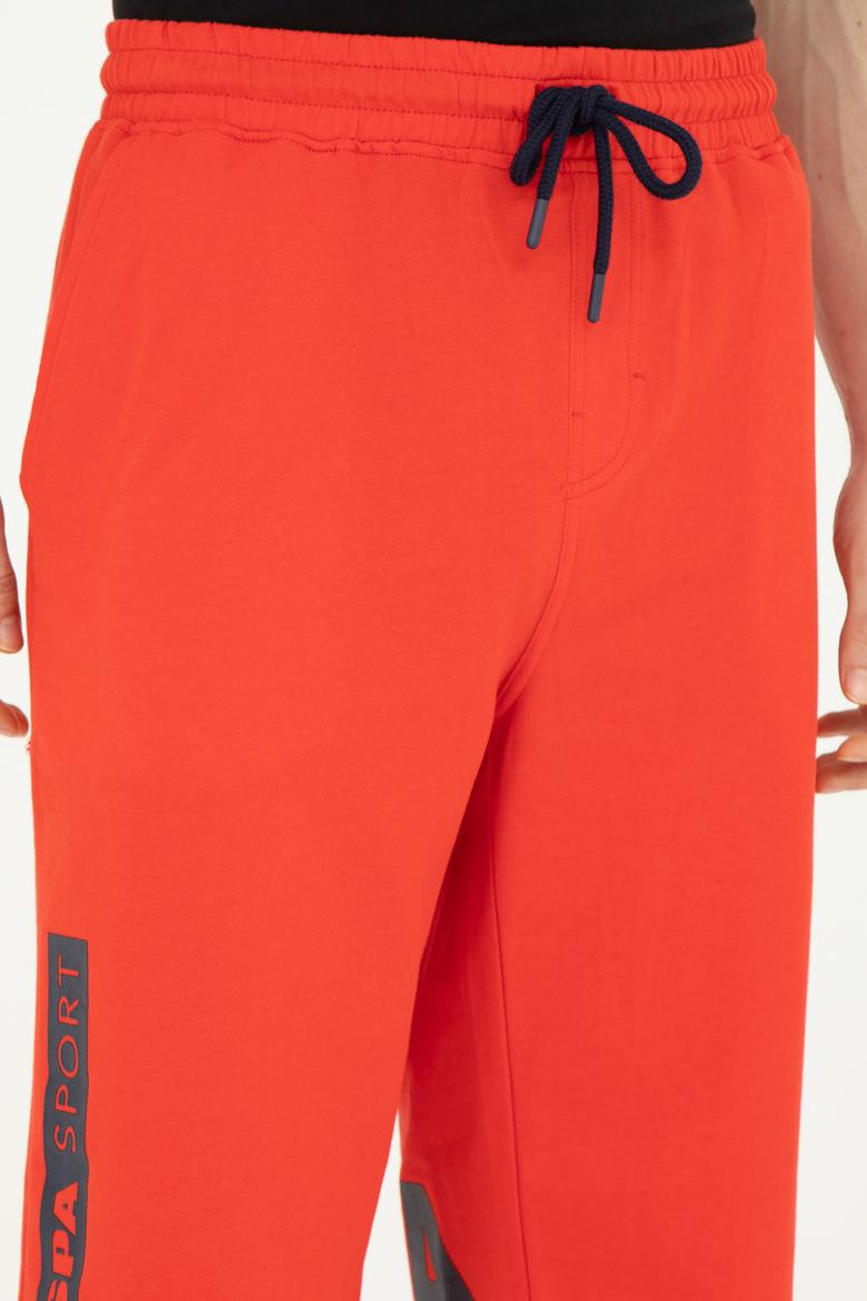 Erkek Kırmızı Örme Şort - 50263433076