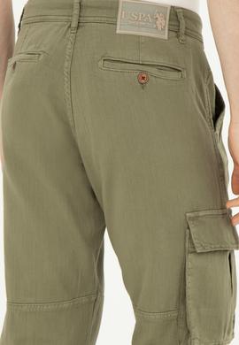 Erkek Koyu Haki Kanvas Pantolon - 50263815036