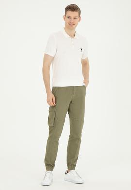 Erkek Koyu Haki Kanvas Pantolon - 50263815036