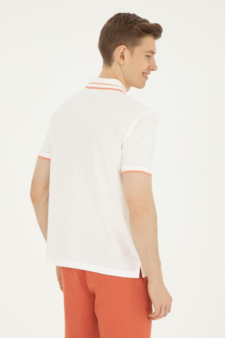 Erkek Ekru Tişört - 50281516011