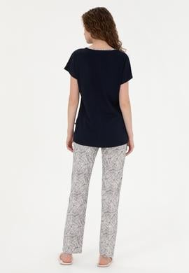 Kadın Lacivert Pijama Takımı - 50290817002