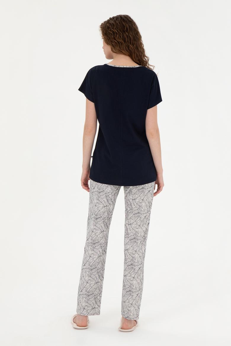 Kadın Lacivert Pijama Takımı - 50290817002
