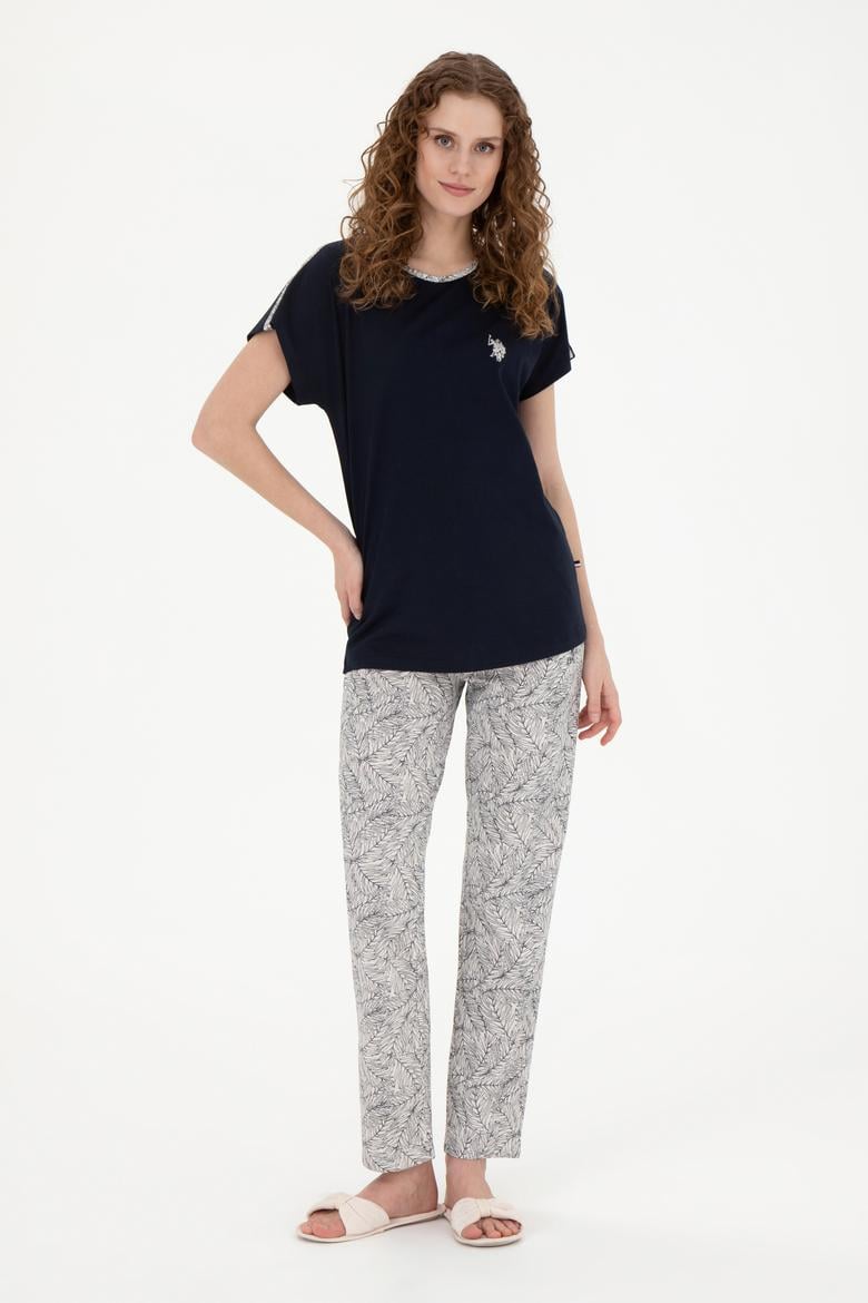 Kadın Lacivert Pijama Takımı