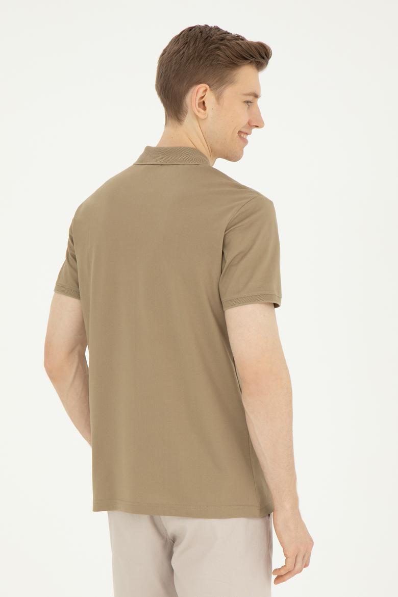 Erkek Haki Tişört - 50281840058