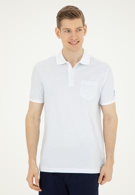 Erkek Regular Fit Polo Yaka Açık Mavi Tişört - 50281944041