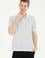 Erkek Regular Fit Polo Yaka Beyaz Tişört
