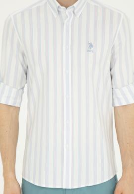 Erkek Açık Mavi Uzun Kollu Gömlek - 50283795003