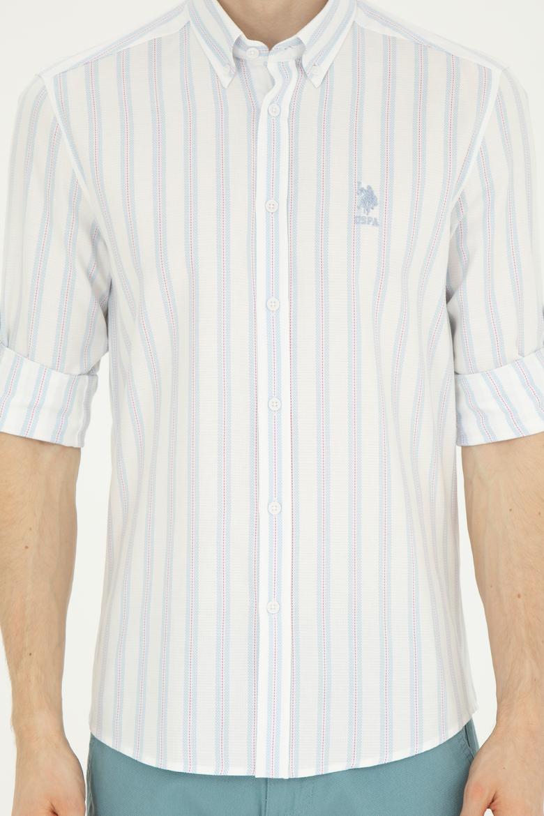 Erkek Açık Mavi Uzun Kollu Gömlek - 50283795003